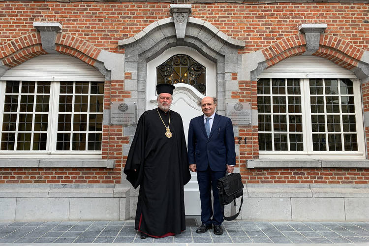 Ο νέος Πρέσβυς της Ελλάδας στον Μητροπολίτη Βελγίου