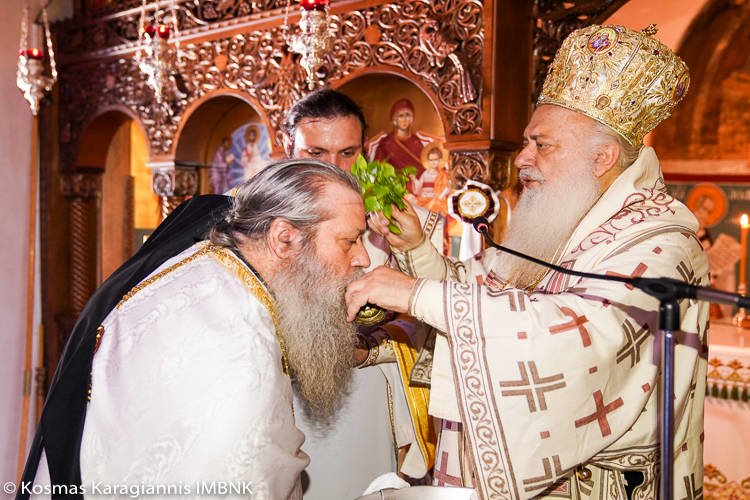 Εορτή Οσίου Συμεών του Στυλίτου στη Μονή Μουτσιάλης (ΦΩΤΟ)