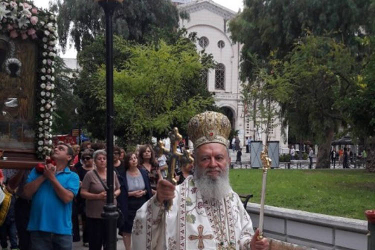 Χαλκίδος Χρυσόστομος: Η Θεοτόκος είναι η πηγή της χαράς