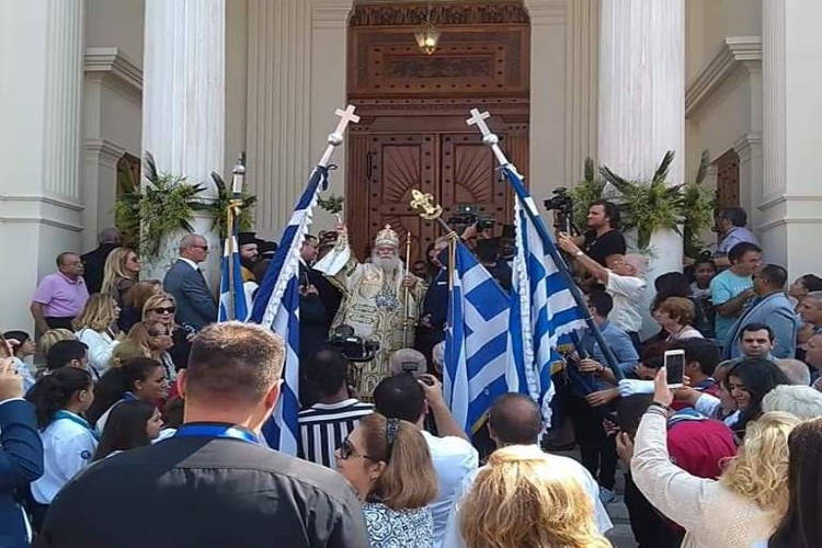 Ιστορικά Θυρανοίξια του Ιερού Ναού των Αγίων Κωνσταντίνου και Ελένης Καΐρου