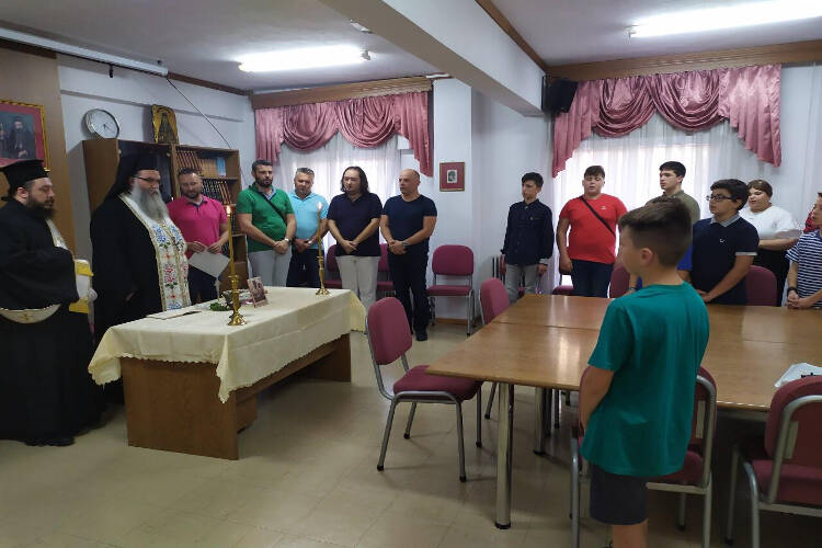 Αγιασμός στη Σχολή Βυζαντινής Μουσικής Μητροπόλεως Κίτρους (ΦΩΤΟ)