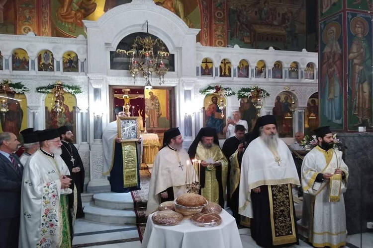 Πανηγυρικός Εσπερινός Αγίας Ευφημίας στη Νέα Χαλκηδόνα (ΦΩΤΟ)
