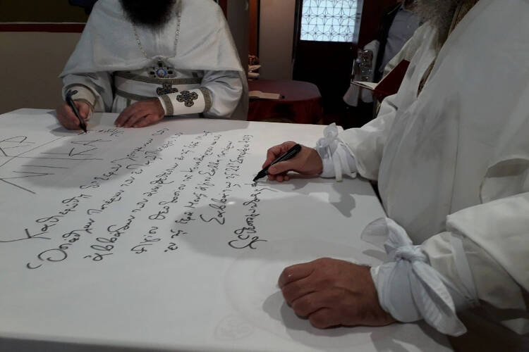 Εγκαίνια Ιερού Ναού Αγίου Γεωργίου στη Μητρόπολη Θεσσαλιώτιδος (ΦΩΤΟ)