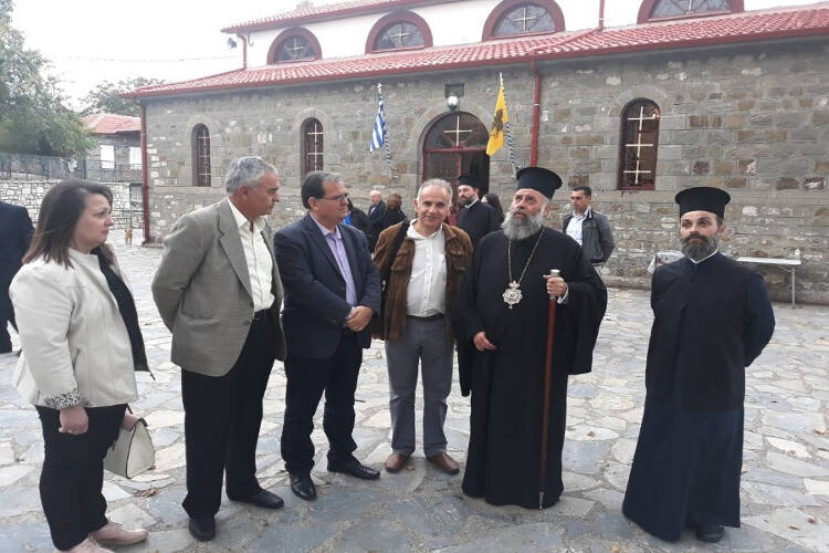 Εγκαίνια Ιερού Ναού Αγίου Γεωργίου στη Μητρόπολη Θεσσαλιώτιδος (ΦΩΤΟ)