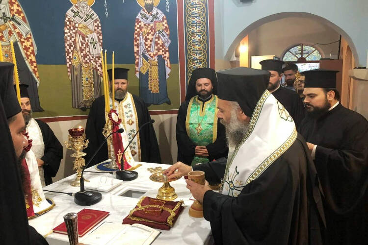 Εγκαίνια Ιερού Ναού Αγίου Γεωργίου στη Μητρόπολη Θεσσαλιώτιδος (ΦΩΤΟ)