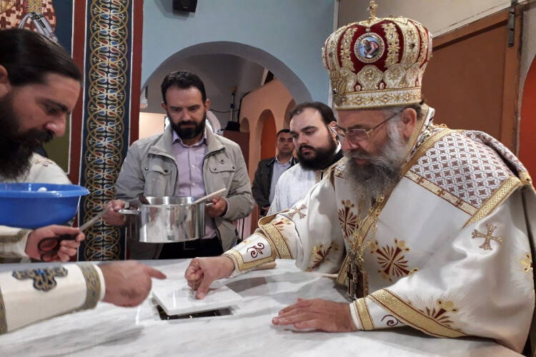 Εγκαίνια Ιερού Ναού Αγίου Γεωργίου στη Μητρόπολη Θεσσαλιώτιδος (ΦΩΤΟ)