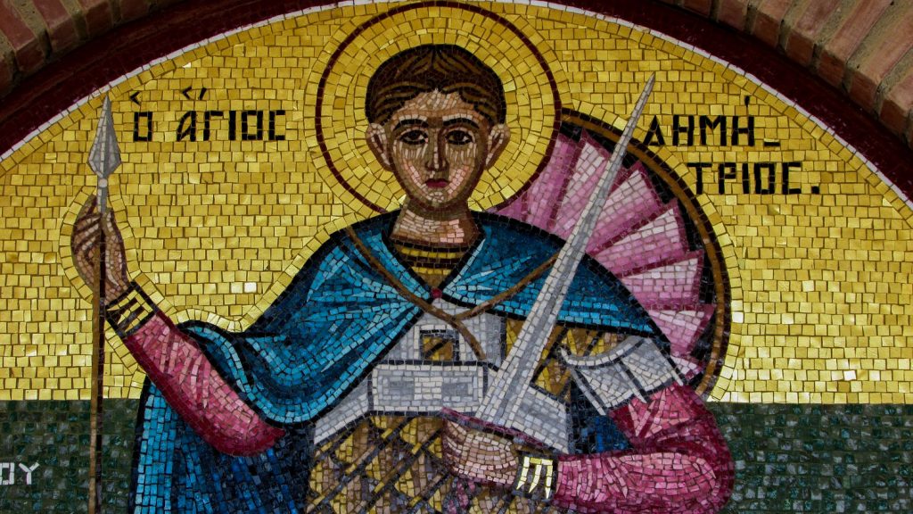 Λείψανο του Αγίου Δημητρίου από Θεσσαλονίκη στα Τρίκαλα