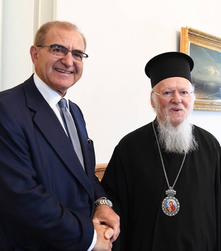 Ο Υφυπουργός Εξωτερικών στο Οικουμενικό Πατριαρχείο (ΦΩΤΟ)