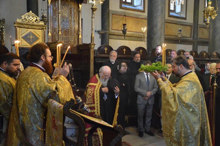 Ο εορτασμός της Υψώσεως του Τιμίου Σταυρού στο Οικουμενικό Πατριαρχείο (ΦΩΤΟ)