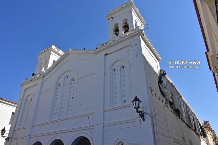 Ξεκίνησαν εργασίες συντήρησης στον Άγιο Νικόλαο Ναυπλίου (ΦΩΤΟ)