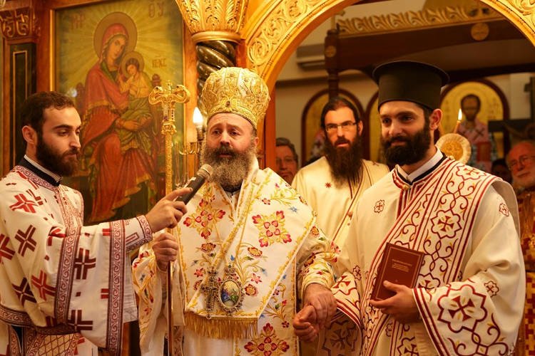 Χειροτονία Διακόνου από τον Αρχιεπίσκοπο Αυστραλίας