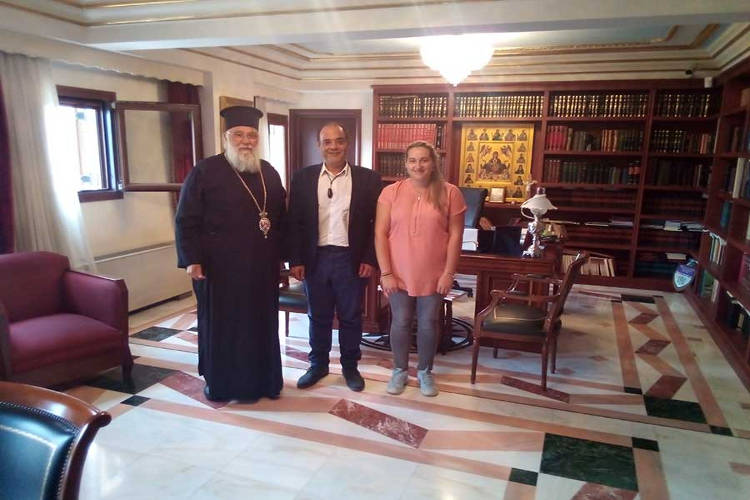 Αντιπεριφερειάρχης Ιονίων Νήσων στον Μητροπολίτη Κερκύρας