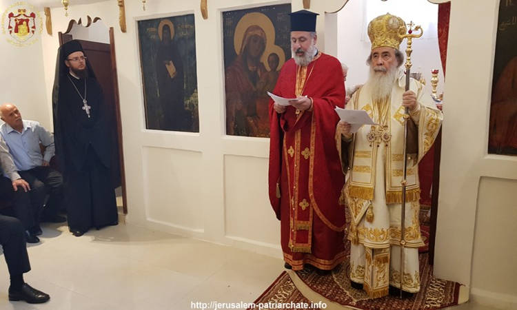 Θεία Λειτουργία στο Ναό Αγίου Μωυσέως του Αιθίοπος στη Σαμάρεια