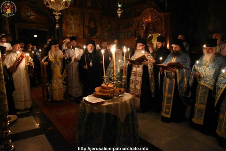 Εορτή Επανακομιδής Λειψάνου Αγίου Σάββα του Ηγιασμένου στο Πατριαρχείο Ιεροσολύμων