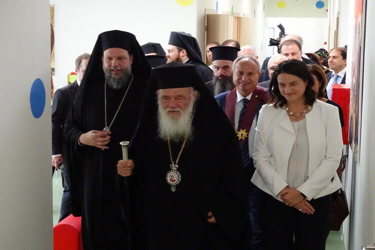 Ο Αρχιεπίσκοπος στα εγκαίνια του Παιδικού Σταθμού της Μητροπόλεως Νέας Ιωνίας