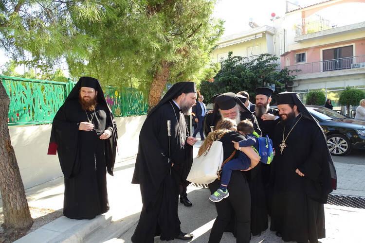 Ο Αρχιεπίσκοπος στα εγκαίνια του Παιδικού Σταθμού της Μητροπόλεως Νέας Ιωνίας