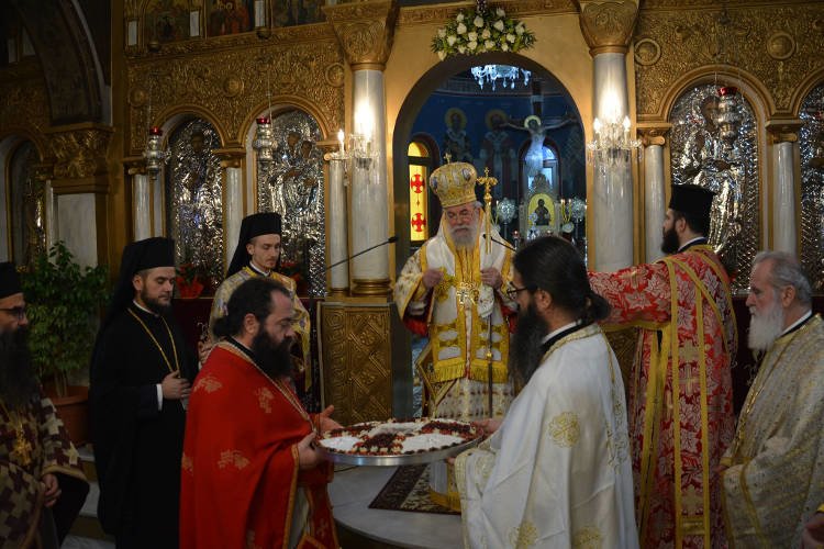 Τα ονομαστήρια του Μητροπολίτου Ελευθερουπόλεως Χρυσοστόμου