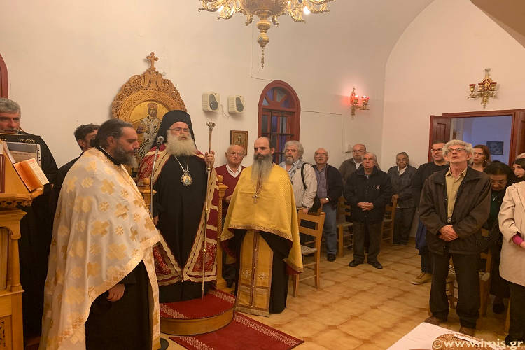 Εσπερινός Αγίου Ανδρέου στην Ιεράπετρα