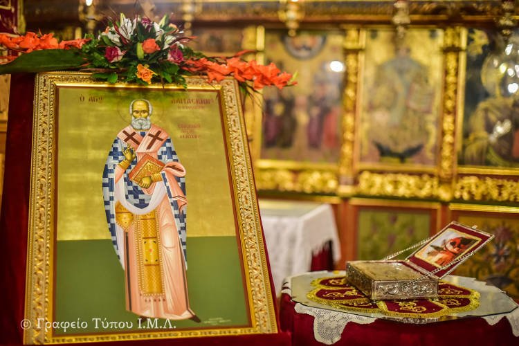 Εορτή Αγίου Δαμασκηνού του Στουδίτου στη Μητρόπολη Λαγκαδά (ΦΩΤΟ)