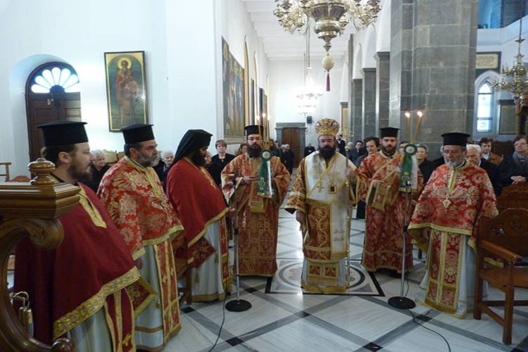 Εορτή Οσίου Νίκωνος του Μετανοείτε στη Μητρόπολη Πέτρας
