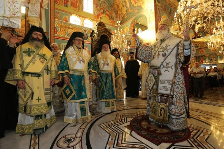 Πατριαρχική Θεία Λειτουργία επί τη εορτή του Αγίου Ιωάννου του Ελεήμονος στη Λεμεσό