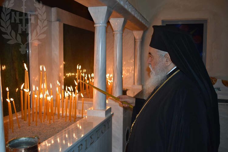 Η μνήμη του Αγίου Σπυρίδωνος στη Μητρόπολη Νεαπόλεως (ΦΩΤΟ)
