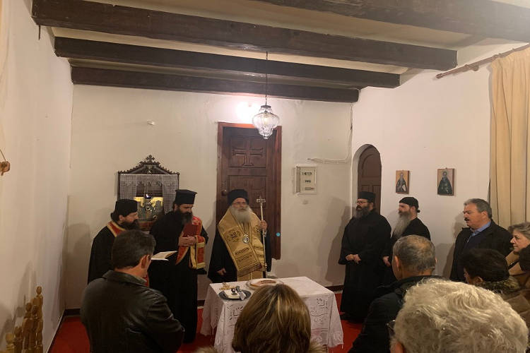 Κοπή Αγιοβασιλόπιτας στη Μονή Παναγίας Φανερωμένης Ιεράπετρας