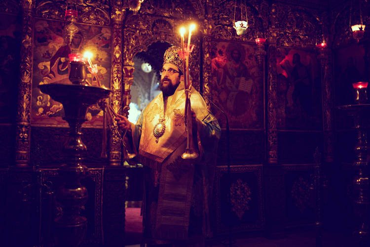 Αγρυπνία Αποδόσεως των Θεοφανείων στη Μονή Αγίας Τριάδος Τζαγκαρόλων