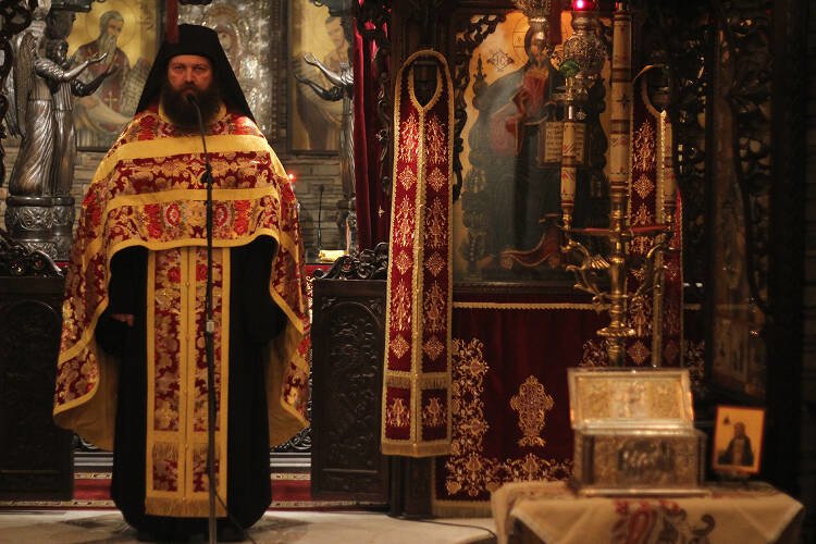 Εσπερινός εορτής Αγίου Σεραφείμ Σάρωφ στο Τρίκορφο Φωκίδος (ΦΩΤΟ)
