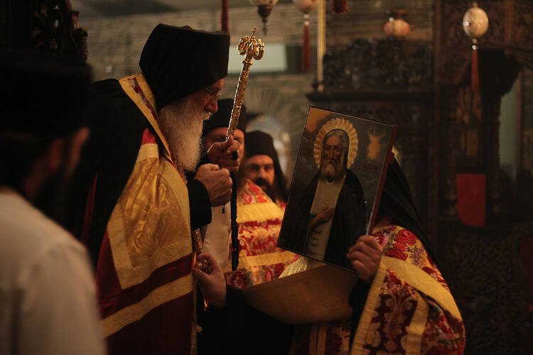 Εσπερινός εορτής Αγίου Σεραφείμ Σάρωφ στο Τρίκορφο Φωκίδος (ΦΩΤΟ)