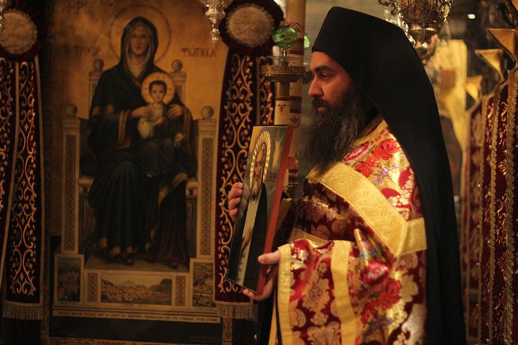 Εσπερινός εορτής Αγίου Σεραφείμ Σάρωφ στο Τρίκορφο Φωκίδος (ΦΩΤΟ)