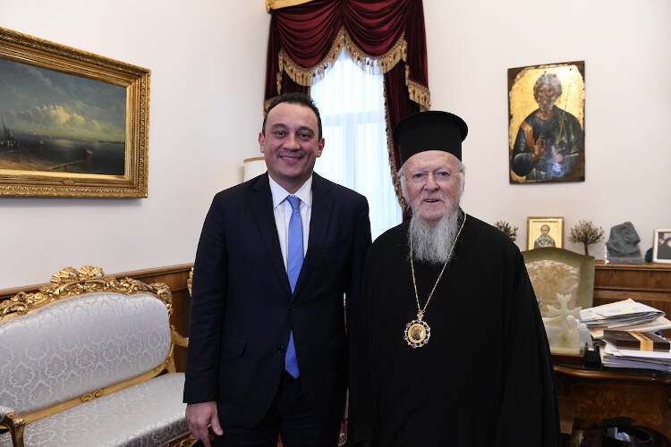 Ο Υφυπουργός Eξωτερικών στο Φανάρι (ΦΩΤΟ)