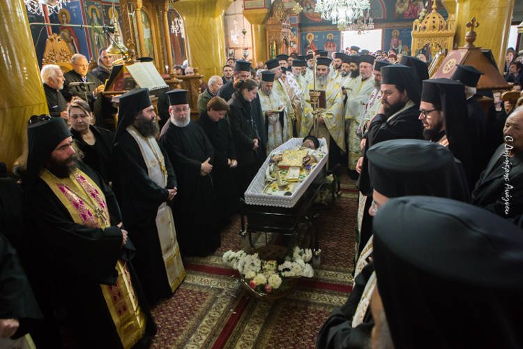 Ύστατο χαίρε στον μακαριστό π Δημήτριο Τσάμη