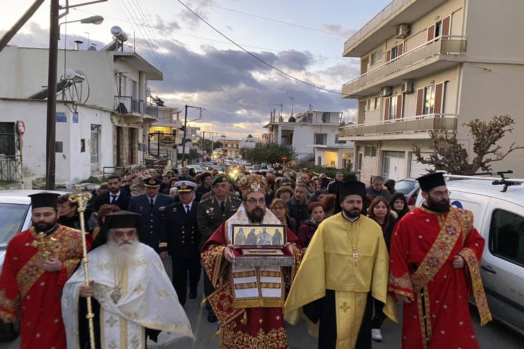 Κορυφώθηκαν οι λατρευτικές εκδηλώσεις για τον Άγιο Χαράλαμπο στα Λενταριανά