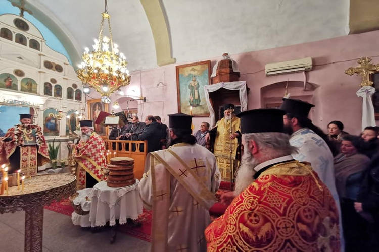 Εορτή Αγίου Θεοδώρου του Στρατηλάτου στη Μητρόπολη Λέρου