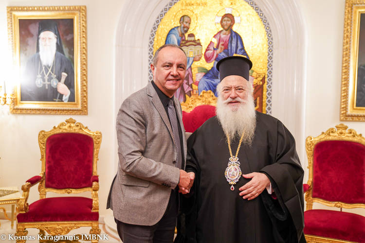 Ο Υφυπουργός Μακεδονίας-Θράκης στον Μητροπολίτη Βεροίας (ΦΩΤΟ)