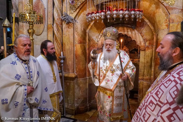 Ο Μητροπολίτης Βεροίας στους Αγίους Τόπους (ΦΩΤΟ)