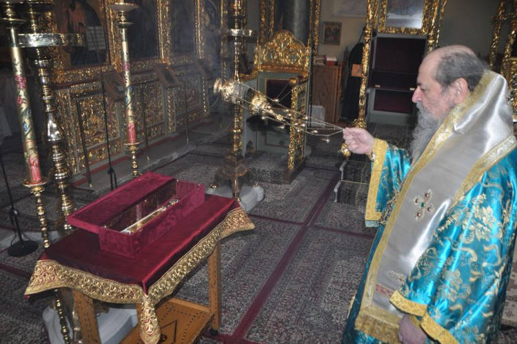 Σύναξις Οσίου Γεωργίου Καρσλίδη στη Δράμα