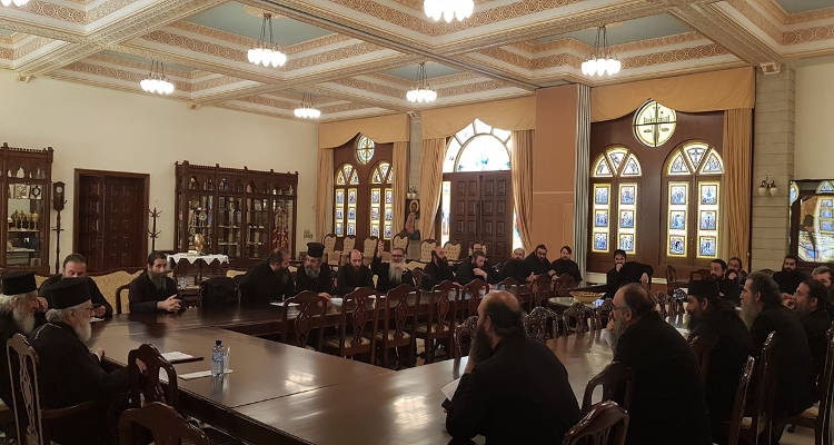 Έκτακτη Ιερατική Σύναξη για τον κορονωϊό στη Μητρόπολη Κωνσταντίας