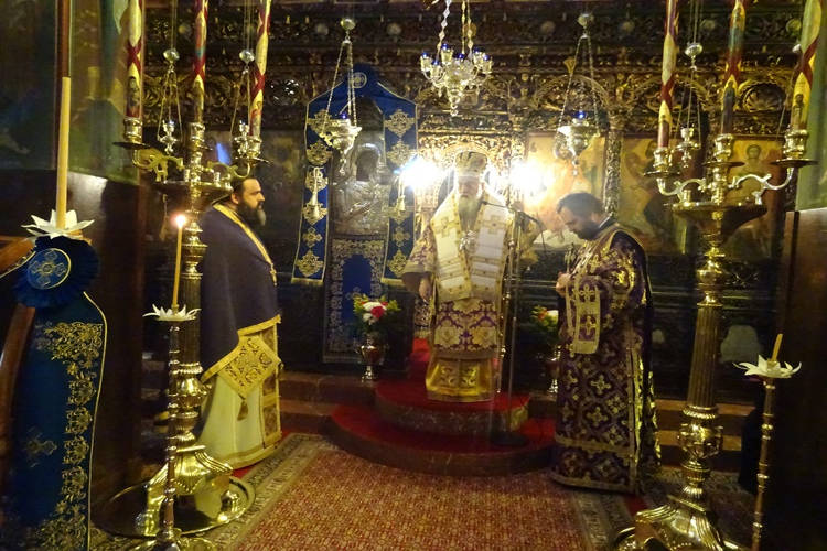 Εορτή Αγίου Σωφρονίου Πατριάρχου Ιεροσολύμων στη Μητρόπολη Κορίνθου