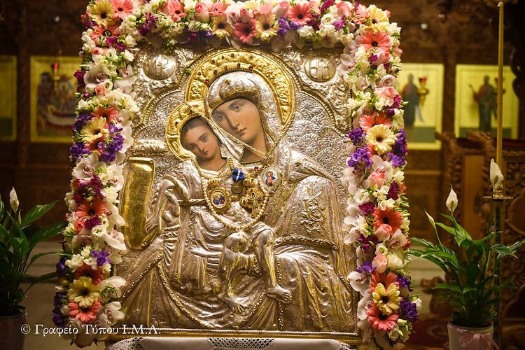 Β´ Στάση των Χαιρετισμών στην Παναγία στο Λαγκαδά