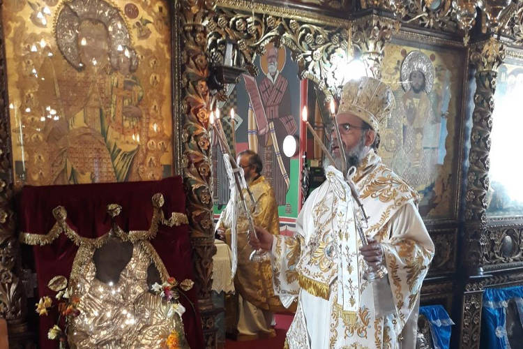 Ποιμαντική Επίσκεψη Μητροπολίτου Χρυσοστόμου στη Χάλκη