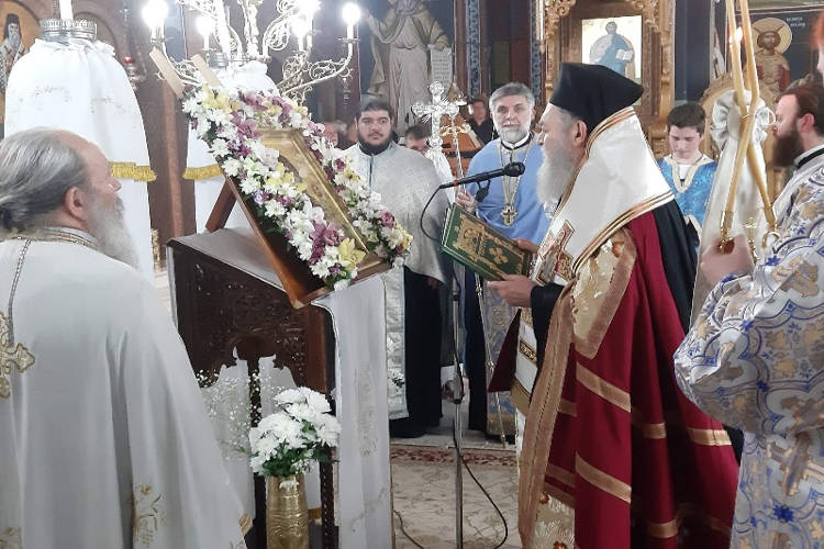 Η Ακολουθία των Α´ Χαιρετισμών στη Χαλκίδα