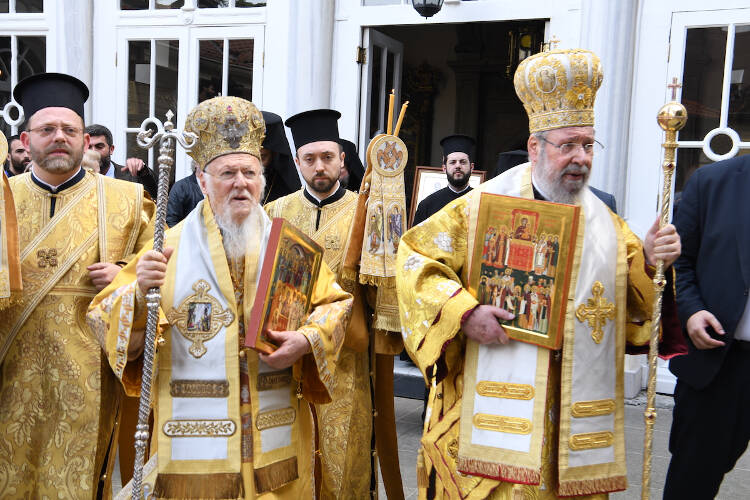 Κυριακή της Ορθοδοξίας στο Οικουμενικό Πατριαρχείο (ΦΩΤΟ)