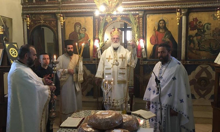 Εορτή του Αγίου Γεωργίου στη Μητρόπολη Αρκαλοχωρίου