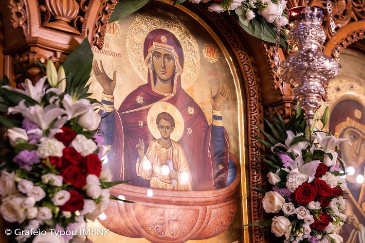Πανηγύρισε η Μονή Παναγίας Δοβρά Βεροίας (κεκλεισμένων των θυρών) (ΦΩΤΟ)