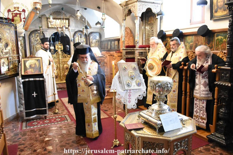 Το Μυστήριο του Ιερού Ευχελαίου στο Πατριαρχείο Ιεροσολύμων