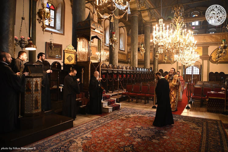 Η Θεία Λειτουργία της Κυριακής E’ των Νηστειών στο Φανάρι