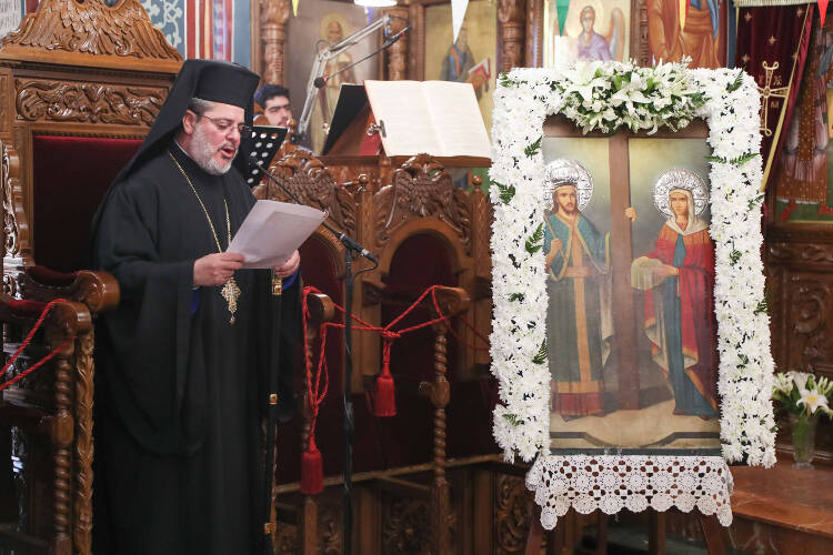 Εορτή Αγίων Κωνσταντίνου και Ελένης στη Λευκωσία (ΦΩΤΟ)