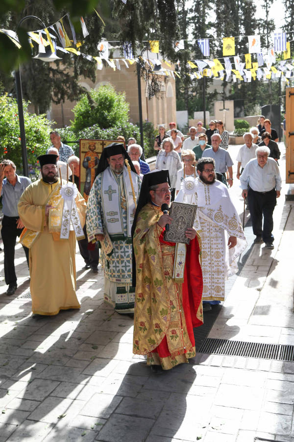Εορτή Αγίων Κωνσταντίνου και Ελένης στη Λευκωσία (ΦΩΤΟ)